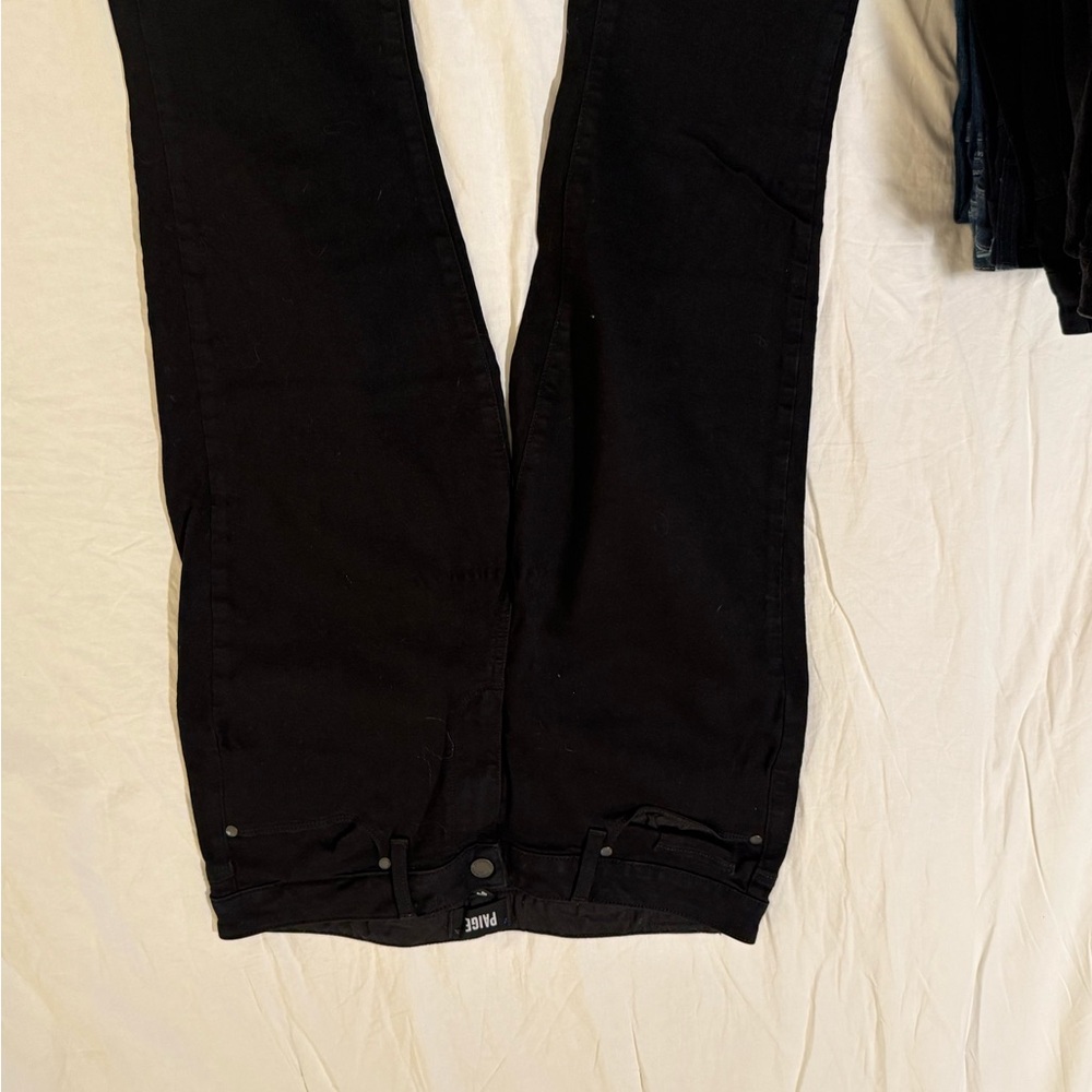 PAIGE Black Flare Women's Jeans